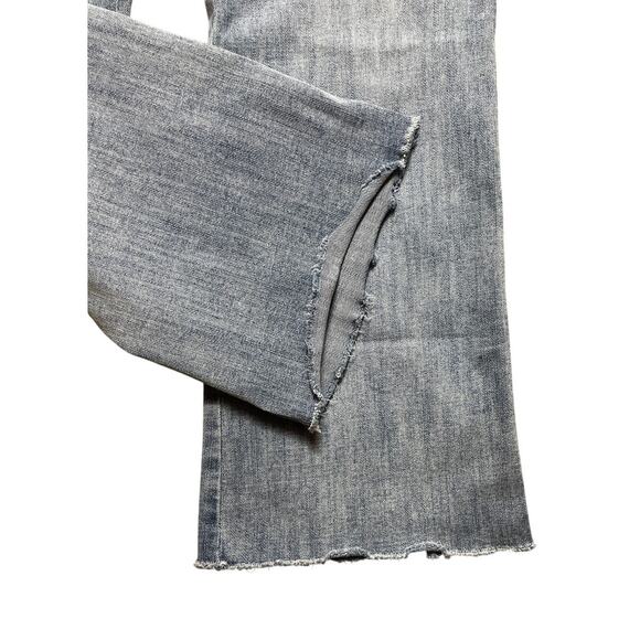 NYDJ Plus Size Light Wash Stretch Slim Bootcut LiftXTuck Raw Hem Jeans Size 14 - Picture 7 of 10